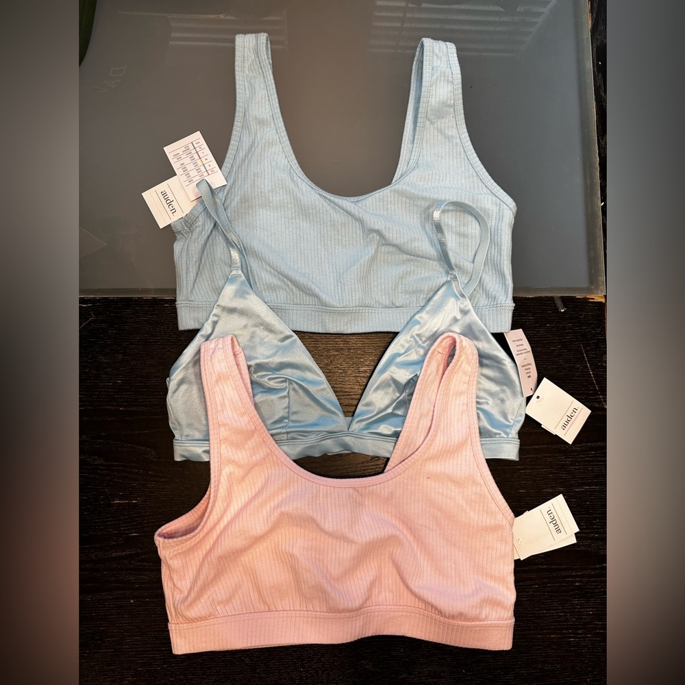 Auden Bras Size M NWT Set of 3